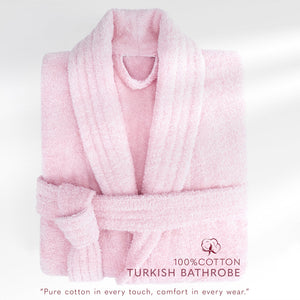 American Soft Linen Luxury Women’s 100% Cotton Turkish Bathrobe – Quick Dry, Soft, Absorbent & Lightweight