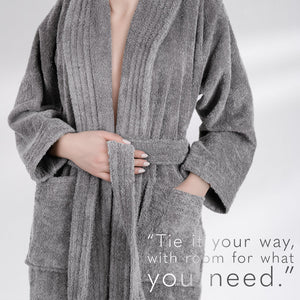 American Soft Linen Luxury Women’s 100% Cotton Turkish Bathrobe – Quick Dry, Soft, Absorbent & Lightweight