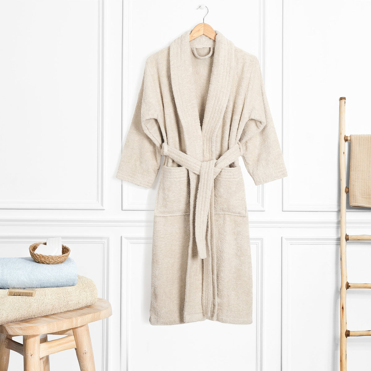 American Soft Linen Luxury Women’s 100% Cotton Turkish Bathrobe – Quick Dry, Soft, Absorbent & Lightweight