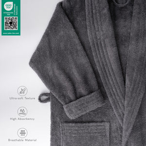 American Soft Linen Luxury Women’s 100% Cotton Turkish Bathrobe – Quick Dry, Soft, Absorbent & Lightweight