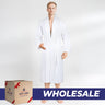 American Soft Linen Luxury Men’s Robe – 100% Cotton, Quick Dry, Turkish Bathrobe for Wholesale