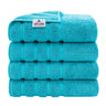 American Soft Linen 100% Cotton Turkish Towels for Bathroom, 4 Pack Bath Towel Set,  Super Soft, Extra Large Bath Towels