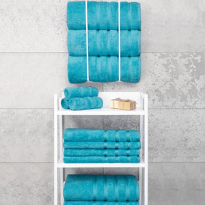 American Soft Linen 100% Cotton Turkish Towels for Bathroom, 4 Pack Bath Towel Set,  Super Soft, Extra Large Bath Towels