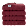 American Soft Linen 100% Cotton Turkish Towels for Bathroom, 4 Pack Bath Towel Set,  Super Soft, Extra Large Bath Towels