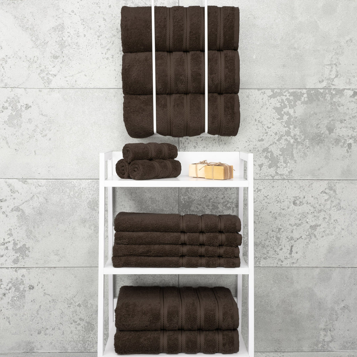 American Soft Linen 100% Cotton Turkish Towels for Bathroom, 4 Pack Bath Towel Set,  Super Soft, Extra Large Bath Towels