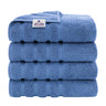 American Soft Linen 100% Cotton Turkish Towels for Bathroom, 4 Pack Bath Towel Set,  Super Soft, Extra Large Bath Towels