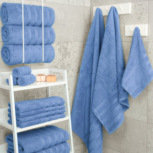 American Soft Linen 100% Cotton Turkish Towels for Bathroom, 4 Pack Bath Towel Set,  Super Soft, Extra Large Bath Towels
