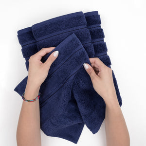 American Soft Linen 100% Cotton Turkish Towels for Bathroom, 4 Pack Bath Towel Set,  Super Soft, Extra Large Bath Towels