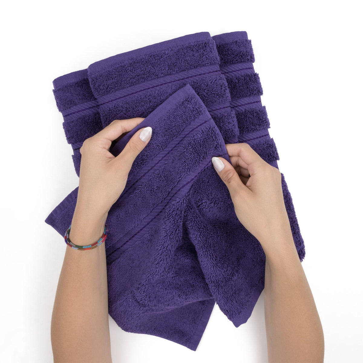 American Soft Linen 100% Cotton Turkish Towels for Bathroom, 4 Pack Bath Towel Set,  Super Soft, Extra Large Bath Towels