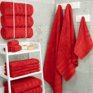 American Soft Linen 100% Cotton Turkish Towels for Bathroom, 4 Pack Bath Towel Set,  Super Soft, Extra Large Bath Towels