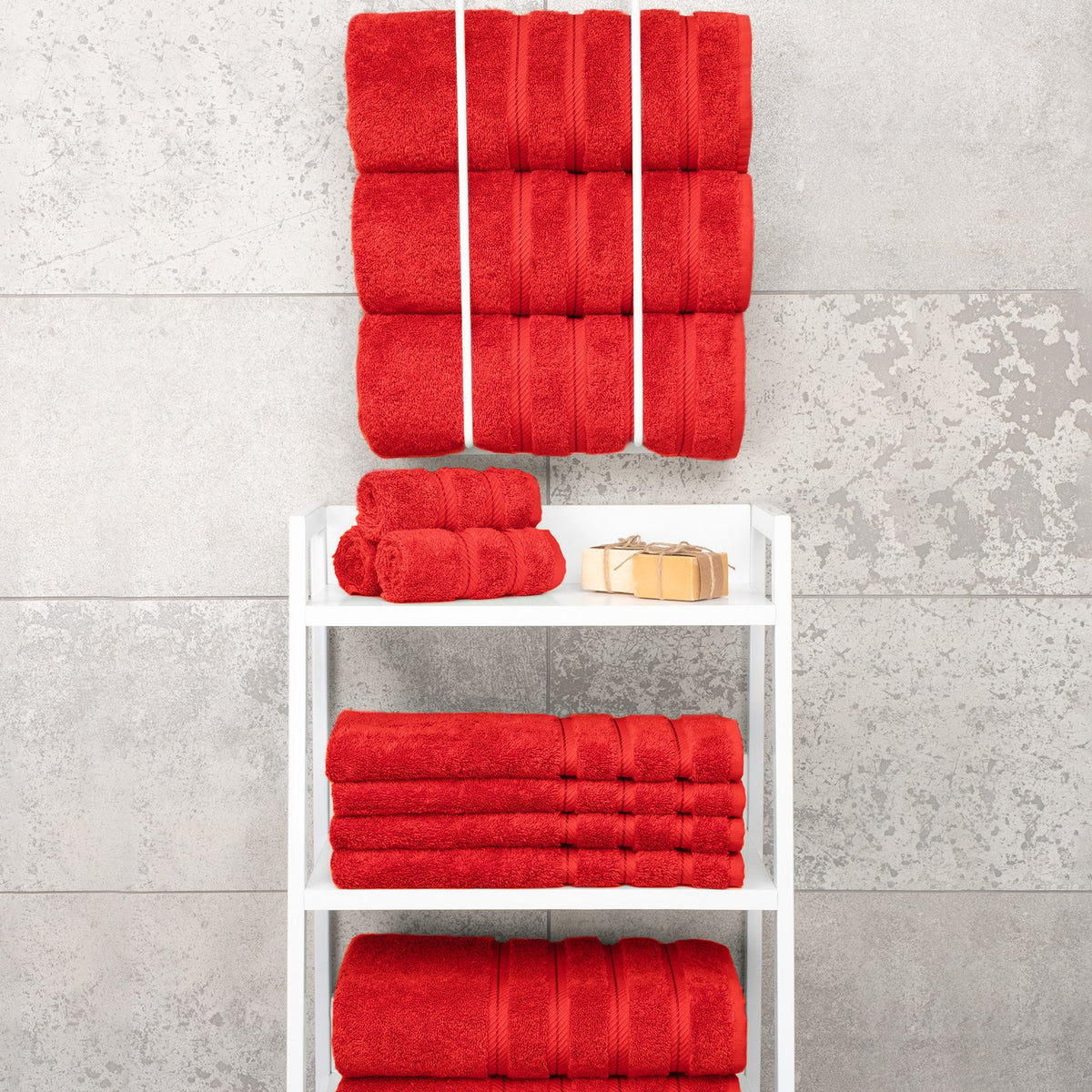 American Soft Linen 100% Cotton Turkish Towels for Bathroom, 4 Pack Bath Towel Set,  Super Soft, Extra Large Bath Towels