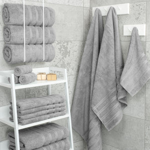American Soft Linen 100% Cotton Turkish Towels for Bathroom, 4 Pack Bath Towel Set,  Super Soft, Extra Large Bath Towels
