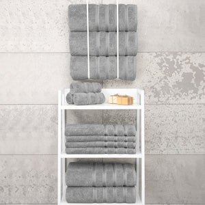 American Soft Linen 100% Cotton Turkish Towels for Bathroom, 4 Pack Bath Towel Set,  Super Soft, Extra Large Bath Towels