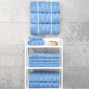 American Soft Linen 100% Cotton Turkish Towels for Bathroom, 4 Pack Bath Towel Set,  Super Soft, Extra Large Bath Towels