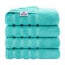 American Soft Linen 100% Cotton Turkish Towels for Bathroom, 4 Pack Bath Towel Set,  Super Soft, Extra Large Bath Towels