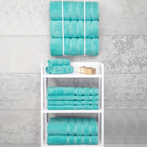 American Soft Linen 100% Cotton Turkish Towels for Bathroom, 4 Pack Bath Towel Set,  Super Soft, Extra Large Bath Towels