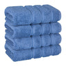 American Soft Linen 100%  Cotton Turkish Towels, 4 Pack Hand Towel Set, Super Soft, Absorbent, Quick Dry Premium Towels