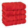 American Soft Linen 100%  Cotton Turkish Towels, 4 Pack Hand Towel Set, Super Soft, Absorbent, Quick Dry Premium Towels