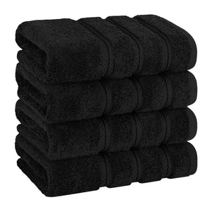 4 Piece 100% Cotton Turkish Towels, Hand Towel Set, Soft, Absorbent, Quick Dry - 28 Set Case Pack