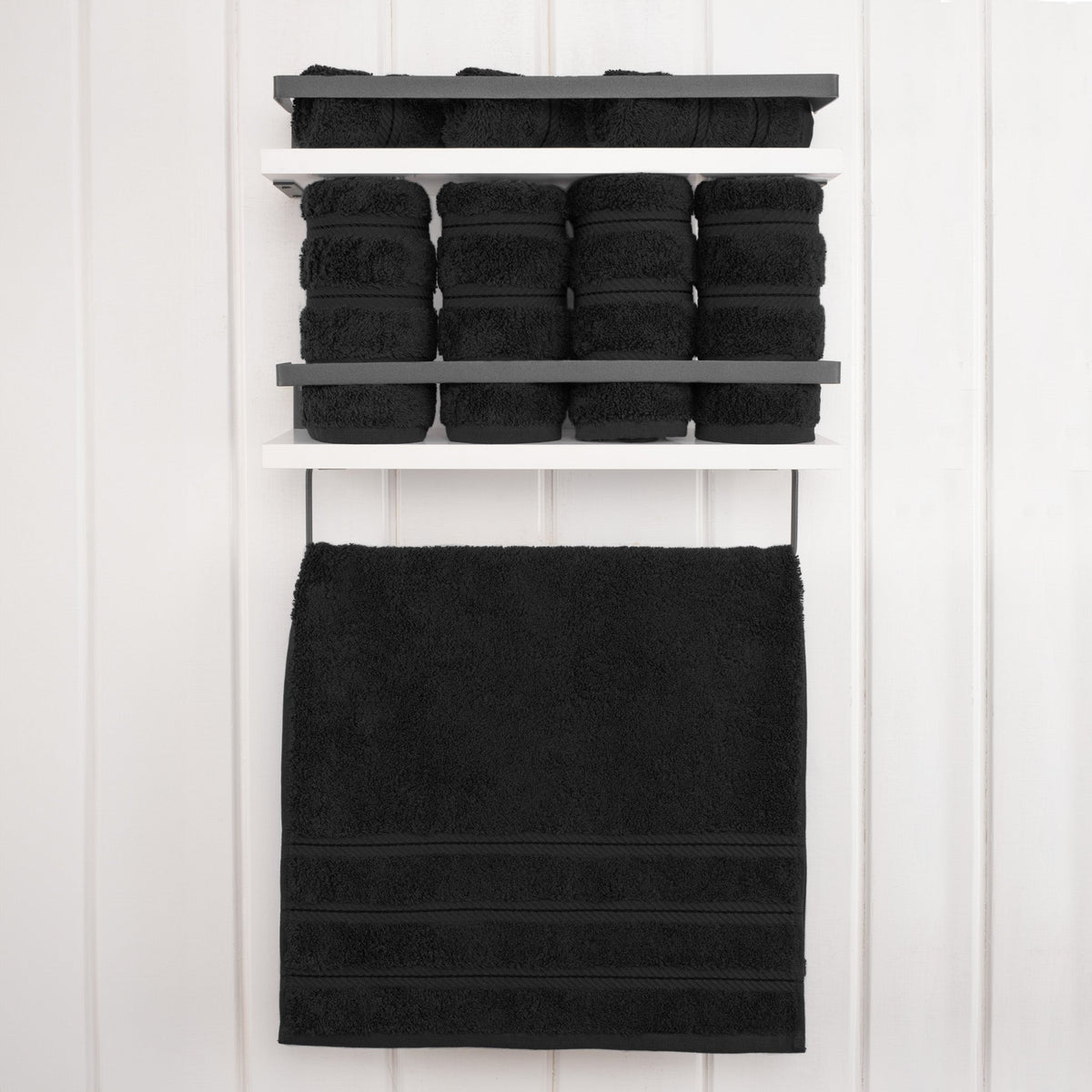 4 Piece 100% Cotton Turkish Towels, Hand Towel Set, Soft, Absorbent, Quick Dry - 28 Set Case Pack