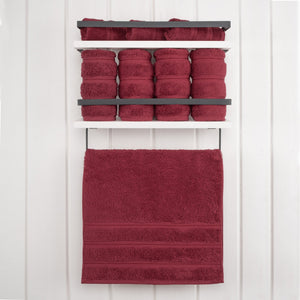 4 Piece 100% Cotton Turkish Towels, Hand Towel Set, Soft, Absorbent, Quick Dry - 28 Set Case Pack