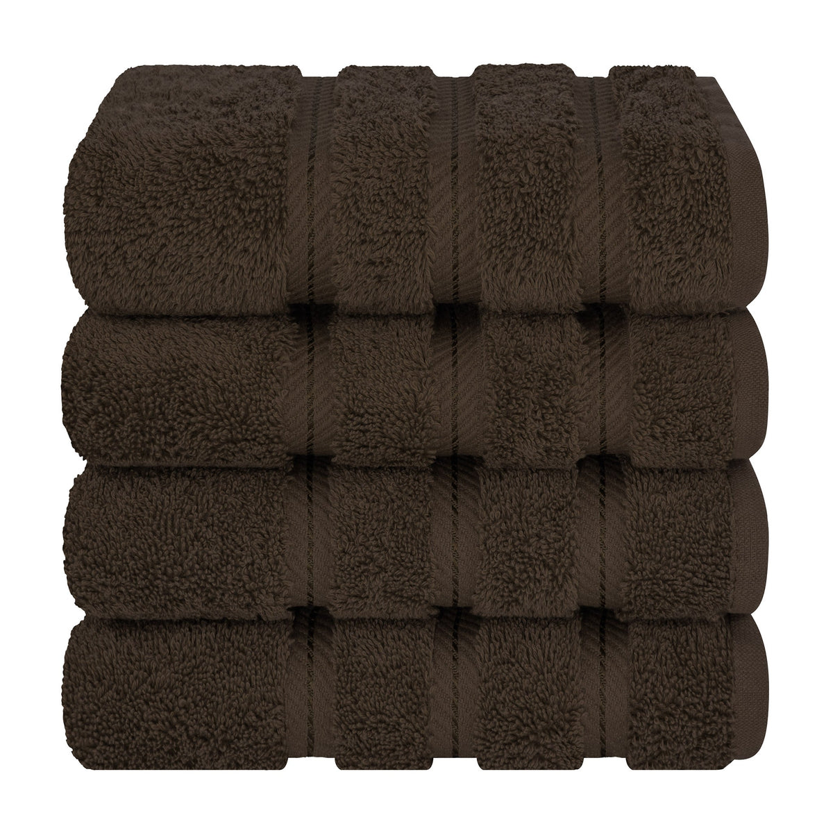 4 Piece 100% Cotton Turkish Towels, Hand Towel Set, Soft, Absorbent, Quick Dry - 28 Set Case Pack