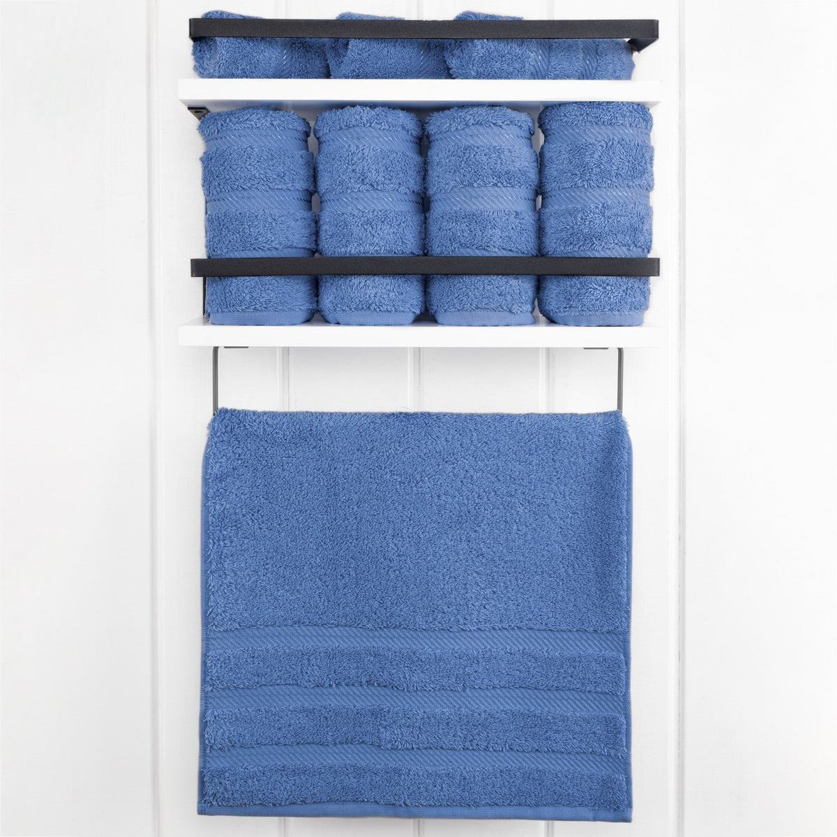 4 Piece 100% Cotton Turkish Towels, Hand Towel Set, Soft, Absorbent, Quick Dry - 28 Set Case Pack