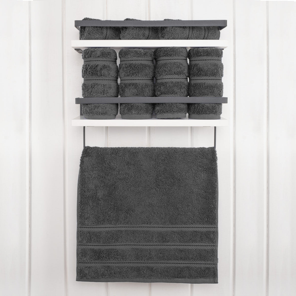 4 Piece 100% Cotton Turkish Towels, Hand Towel Set, Soft, Absorbent, Quick Dry - 28 Set Case Pack