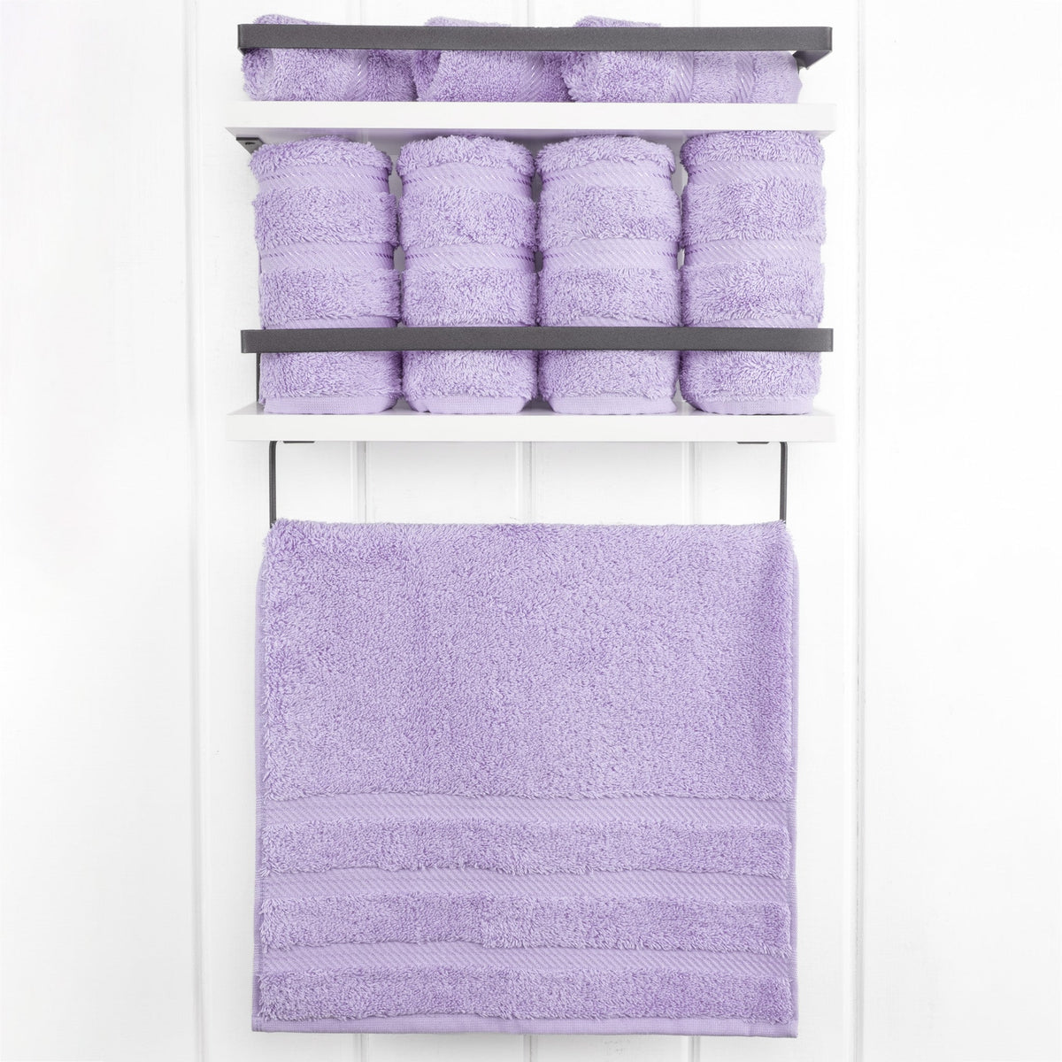 4 Piece 100% Cotton Turkish Towels, Hand Towel Set, Soft, Absorbent, Quick Dry - 28 Set Case Pack