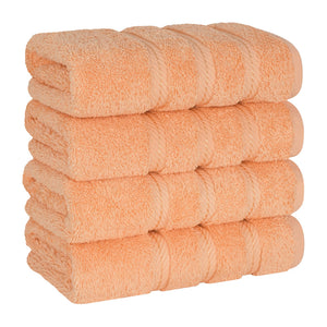 4 Piece 100% Cotton Turkish Towels, Hand Towel Set, Soft, Absorbent, Quick Dry - 28 Set Case Pack