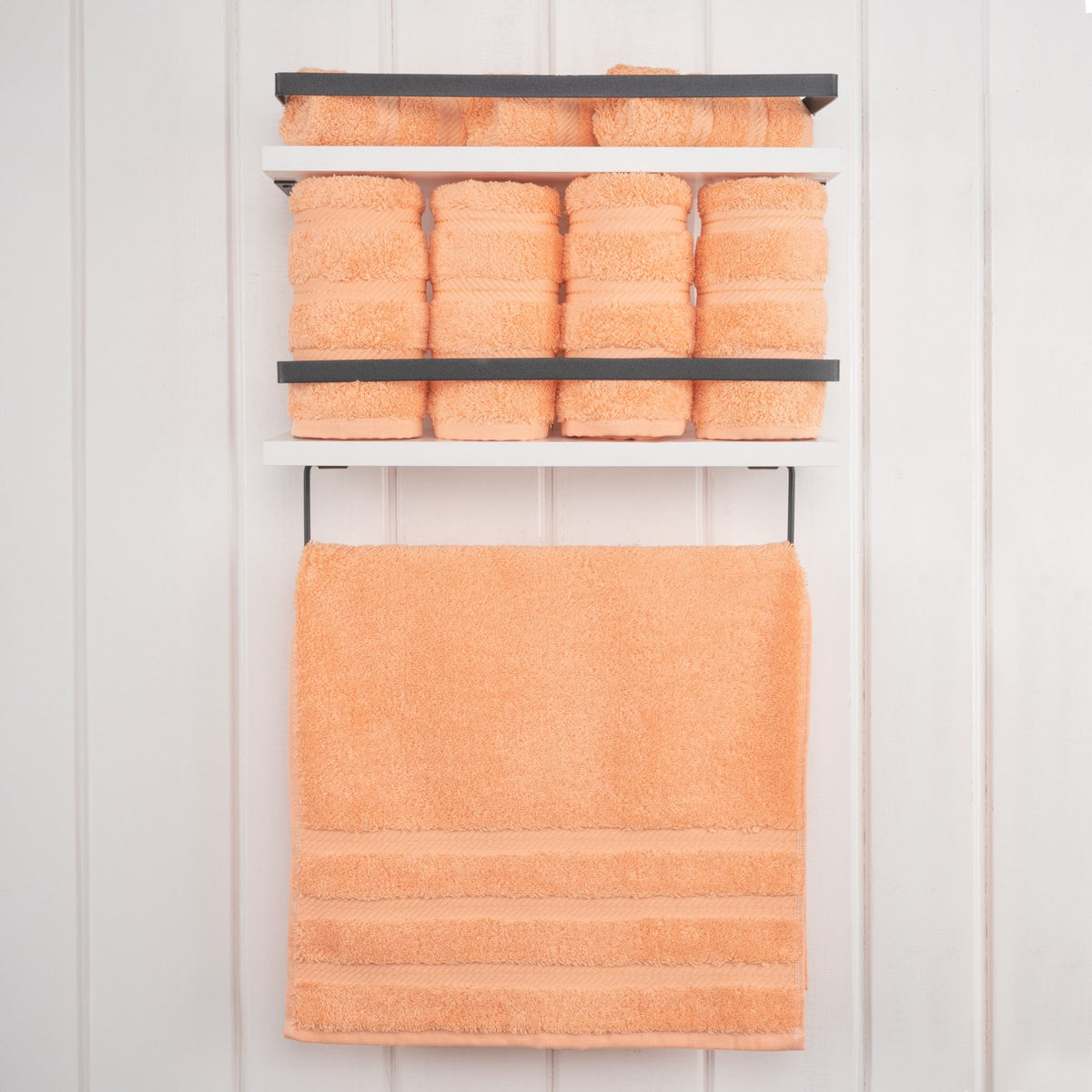 4 Piece 100% Cotton Turkish Towels, Hand Towel Set, Soft, Absorbent, Quick Dry - 28 Set Case Pack