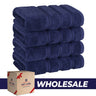 4 Piece 100% Cotton Turkish Towels, Hand Towel Set, Soft, Absorbent, Quick Dry - 28 Set Case Pack