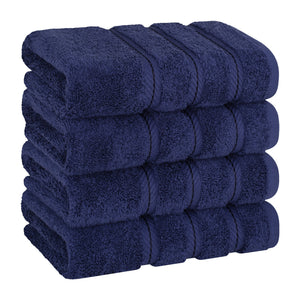 4 Piece 100% Cotton Turkish Towels, Hand Towel Set, Soft, Absorbent, Quick Dry - 28 Set Case Pack