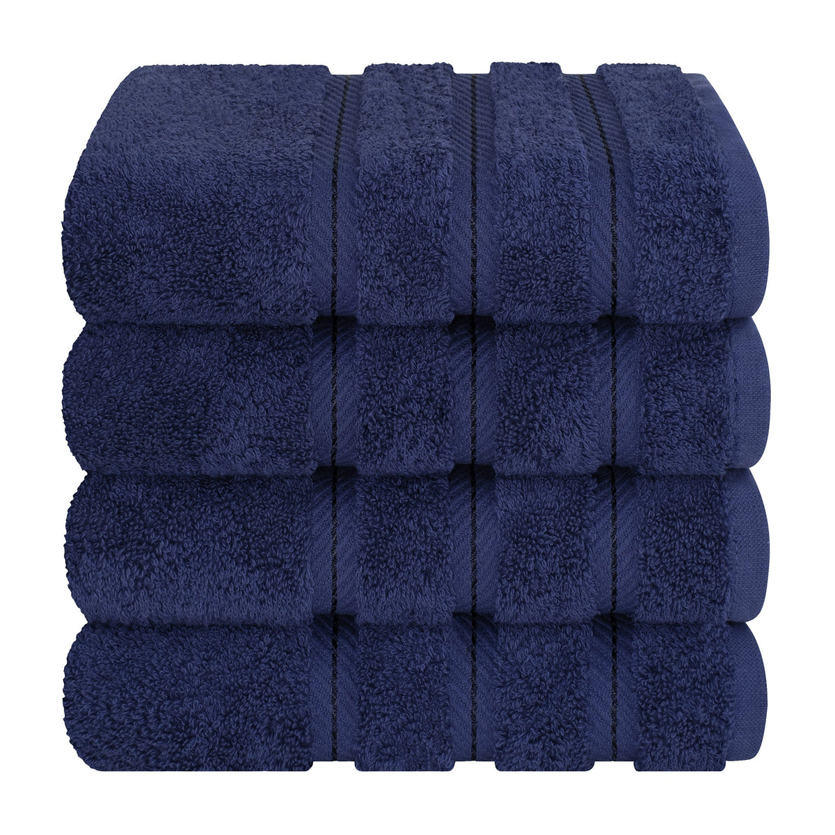 4 Piece 100% Cotton Turkish Towels, Hand Towel Set, Soft, Absorbent, Quick Dry - 28 Set Case Pack