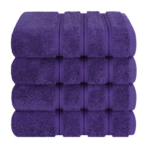 4 Piece 100% Cotton Turkish Towels, Hand Towel Set, Soft, Absorbent, Quick Dry - 28 Set Case Pack