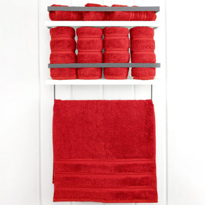 4 Piece 100% Cotton Turkish Towels, Hand Towel Set, Soft, Absorbent, Quick Dry - 28 Set Case Pack