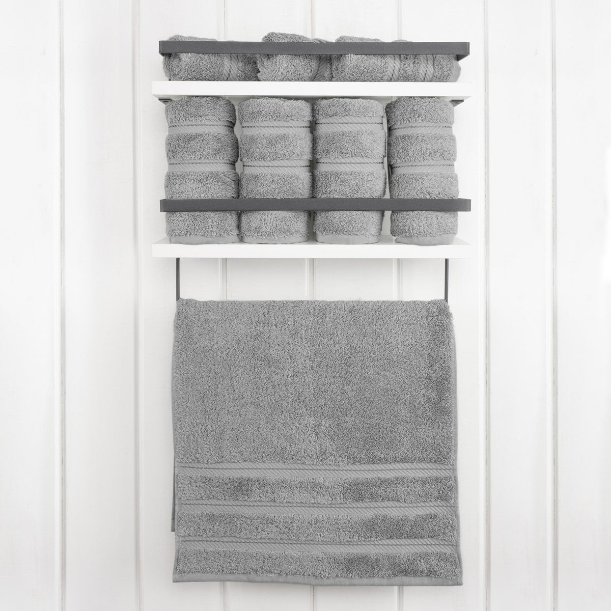 4 Piece 100% Cotton Turkish Towels, Hand Towel Set, Soft, Absorbent, Quick Dry - 28 Set Case Pack