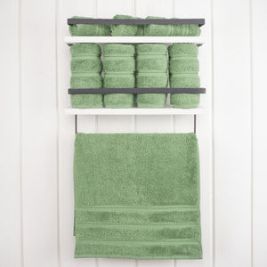 4 Piece 100% Cotton Turkish Towels, Hand Towel Set, Soft, Absorbent, Quick Dry - 28 Set Case Pack
