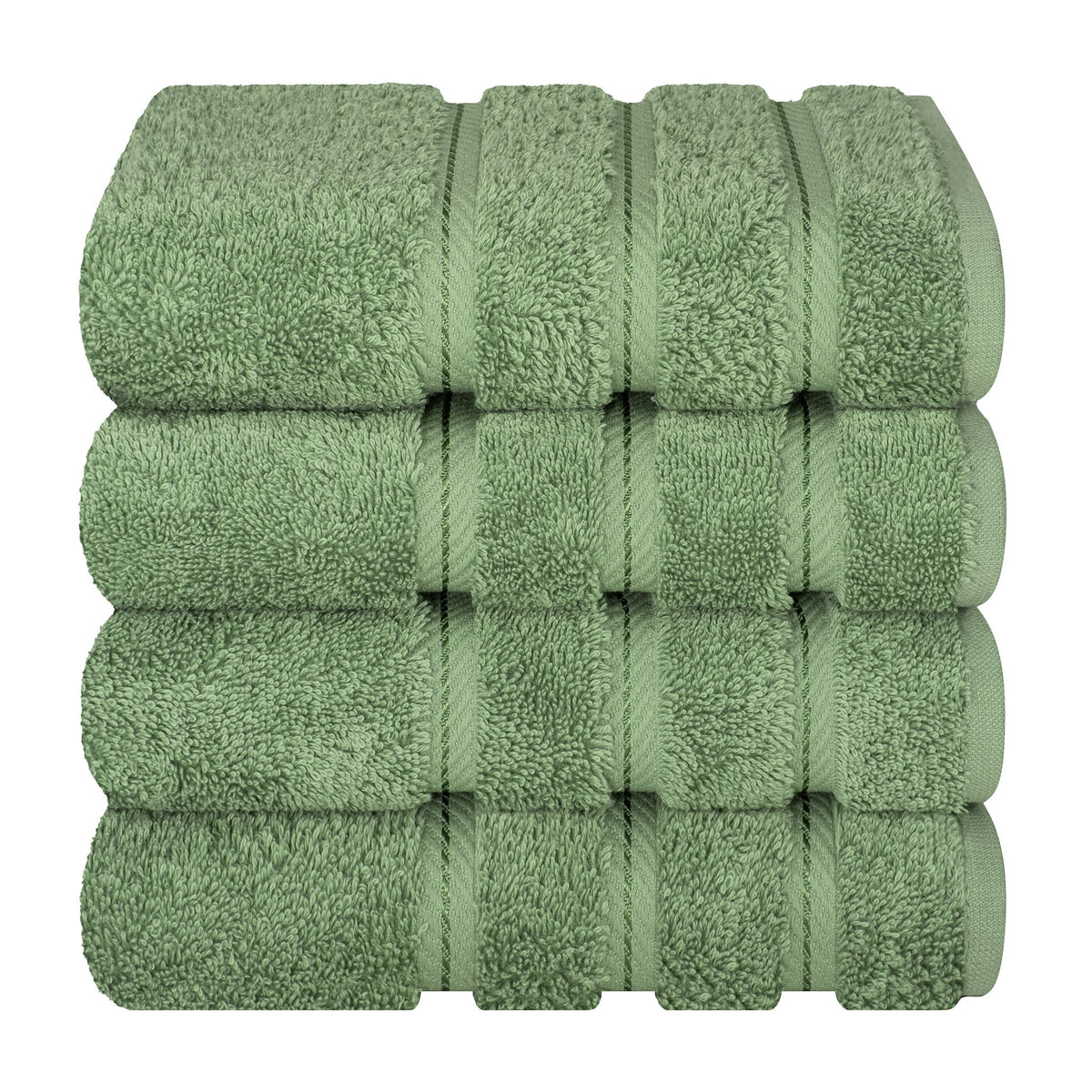4 Piece 100% Cotton Turkish Towels, Hand Towel Set, Soft, Absorbent, Quick Dry - 28 Set Case Pack