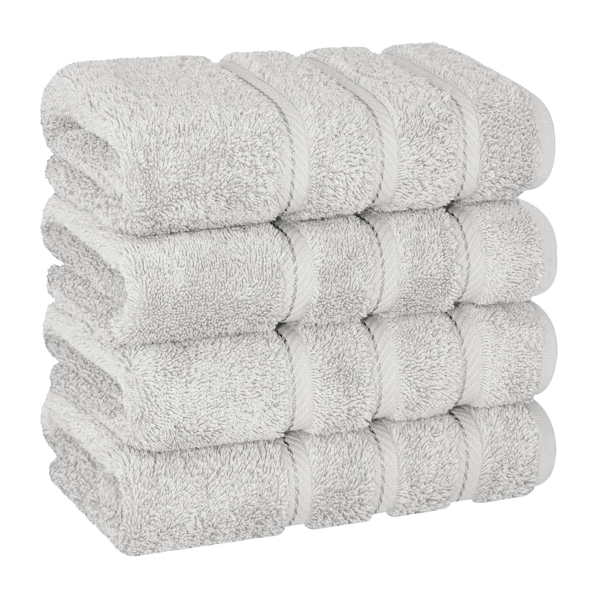 4 Piece 100% Cotton Turkish Towels, Hand Towel Set, Soft, Absorbent, Quick Dry - 28 Set Case Pack