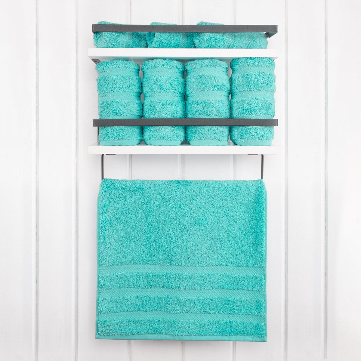 4 Piece 100% Cotton Turkish Towels, Hand Towel Set, Soft, Absorbent, Quick Dry - 28 Set Case Pack