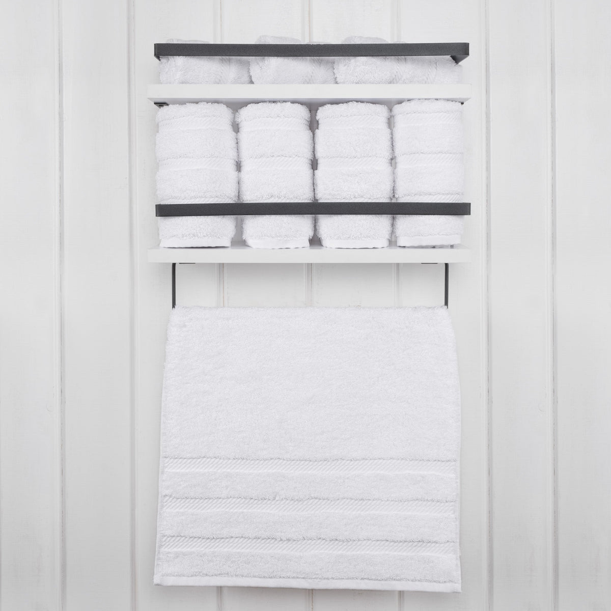 4 Piece 100% Cotton Turkish Towels, Hand Towel Set, Soft, Absorbent, Quick Dry - 28 Set Case Pack