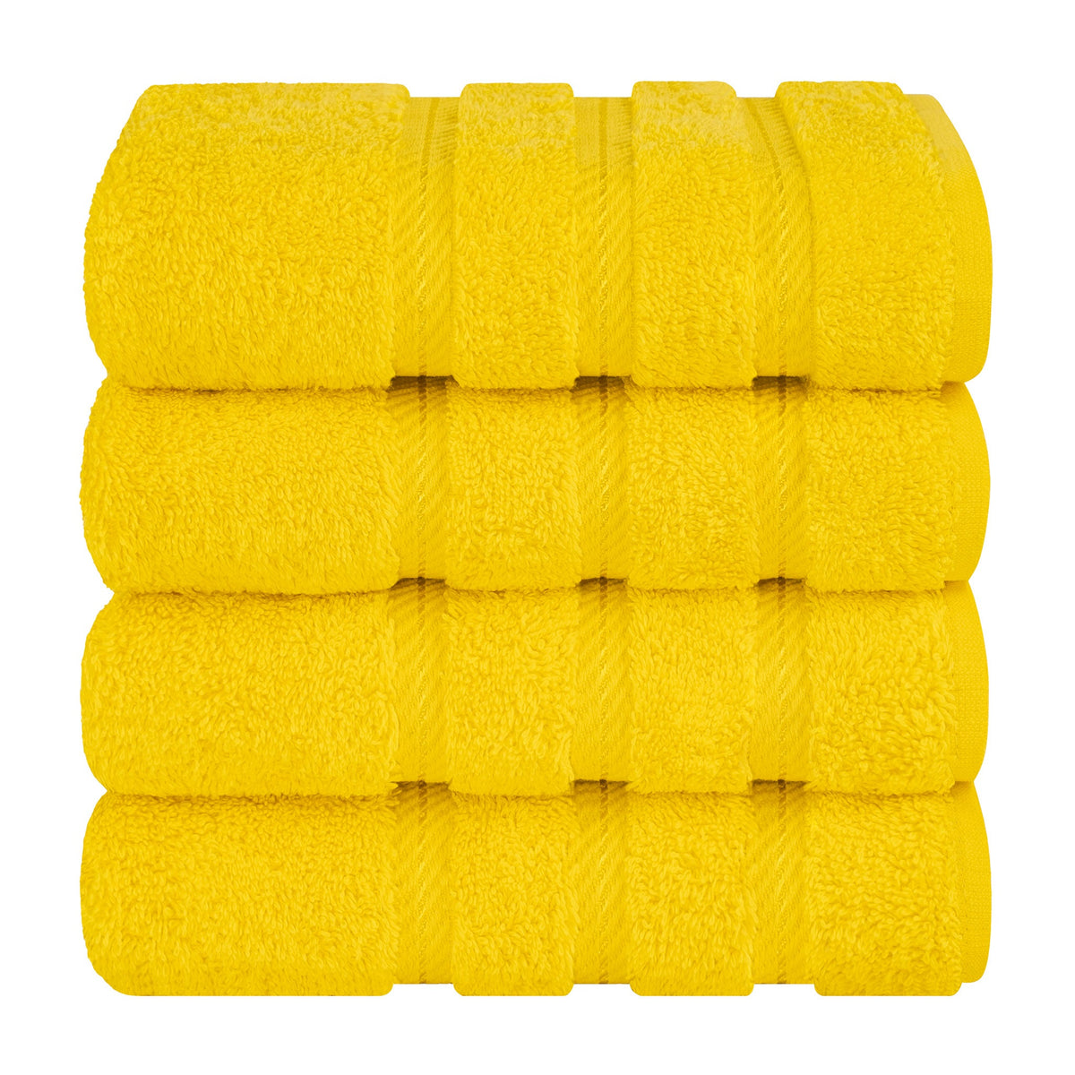 4 Piece 100% Cotton Turkish Towels, Hand Towel Set, Soft, Absorbent, Quick Dry - 28 Set Case Pack