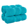 4 Piece 100% Cotton Softness, Elegance, Comfort Washcloth Turkish Towel Set