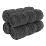 4 Piece 100% Cotton Softness, Elegance, Comfort Washcloth Turkish Towel Set