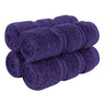 4 Piece 100% Cotton Softness, Elegance, Comfort Washcloth Turkish Towel Set