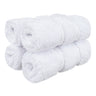 4 Piece 100% Cotton Softness, Elegance, Comfort Washcloth Turkish Towel Set