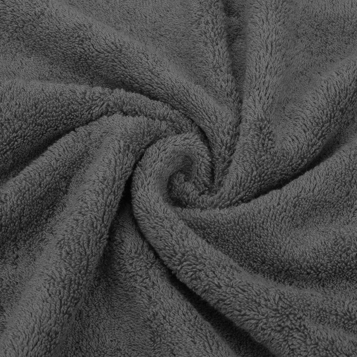 6 Piece 100% Cotton Turkish Bulk Bath Towels - Wholesale Premium Towel Sets - 10 Set Case Pack