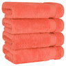 American Soft Linen Bekos 100% Cotton Turkish Towels, 4 Piece Hand Towel Set