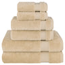 American Soft Linen Bekos 100% Cotton Turkish Towels 6 Piece Bath Towel Set with 18 Different Colors
